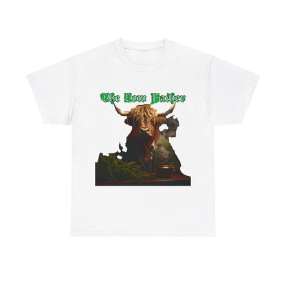 The Cow Father Unisex Heavy Cotton Tee - S-Mart Shop Smart Treasures
