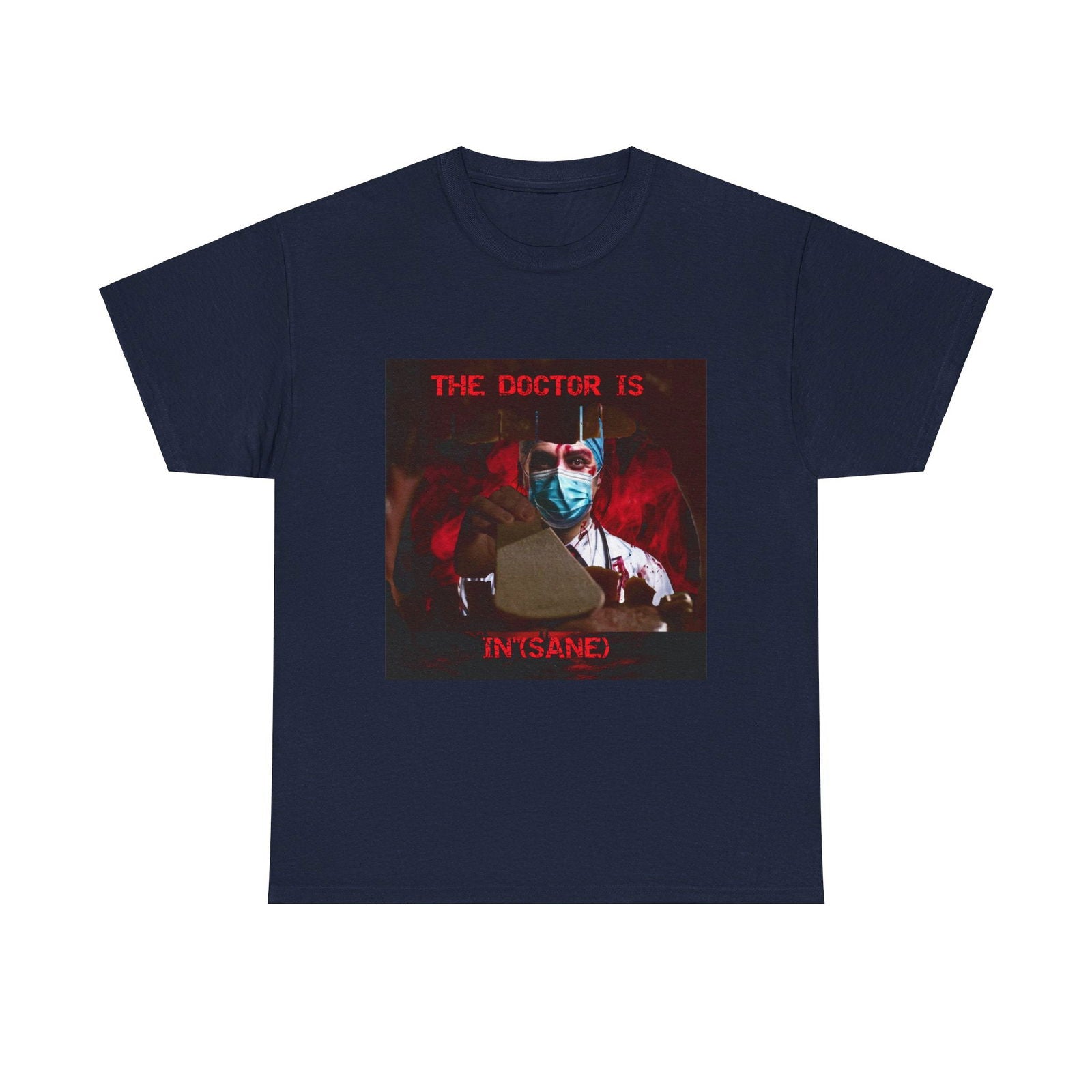 The Doctor Is In(sane) Unisex Heavy Cotton Tee - S-Mart Shop Smart Treasures