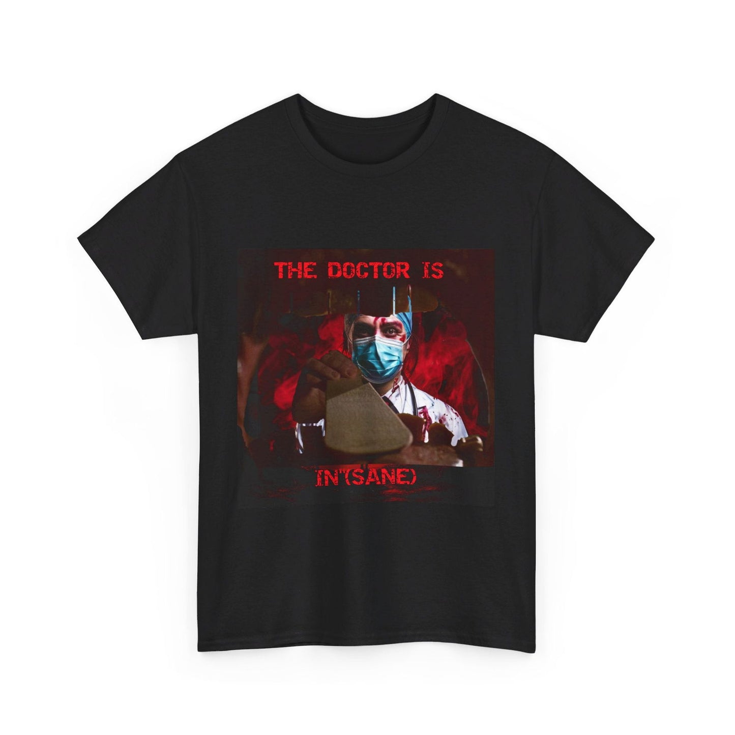 The Doctor Is In(sane) Unisex Heavy Cotton Tee - S-Mart Shop Smart Treasures