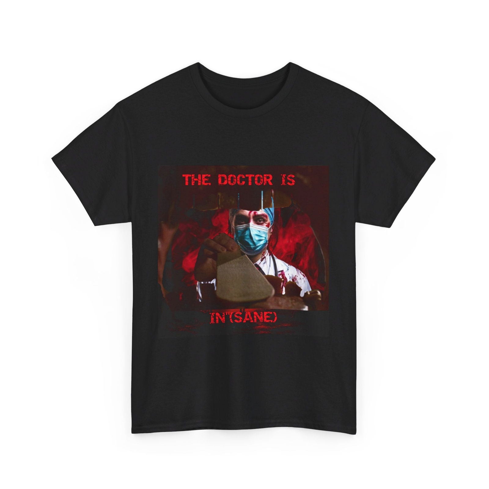 The Doctor Is In(sane) Unisex Heavy Cotton Tee - S-Mart Shop Smart Treasures