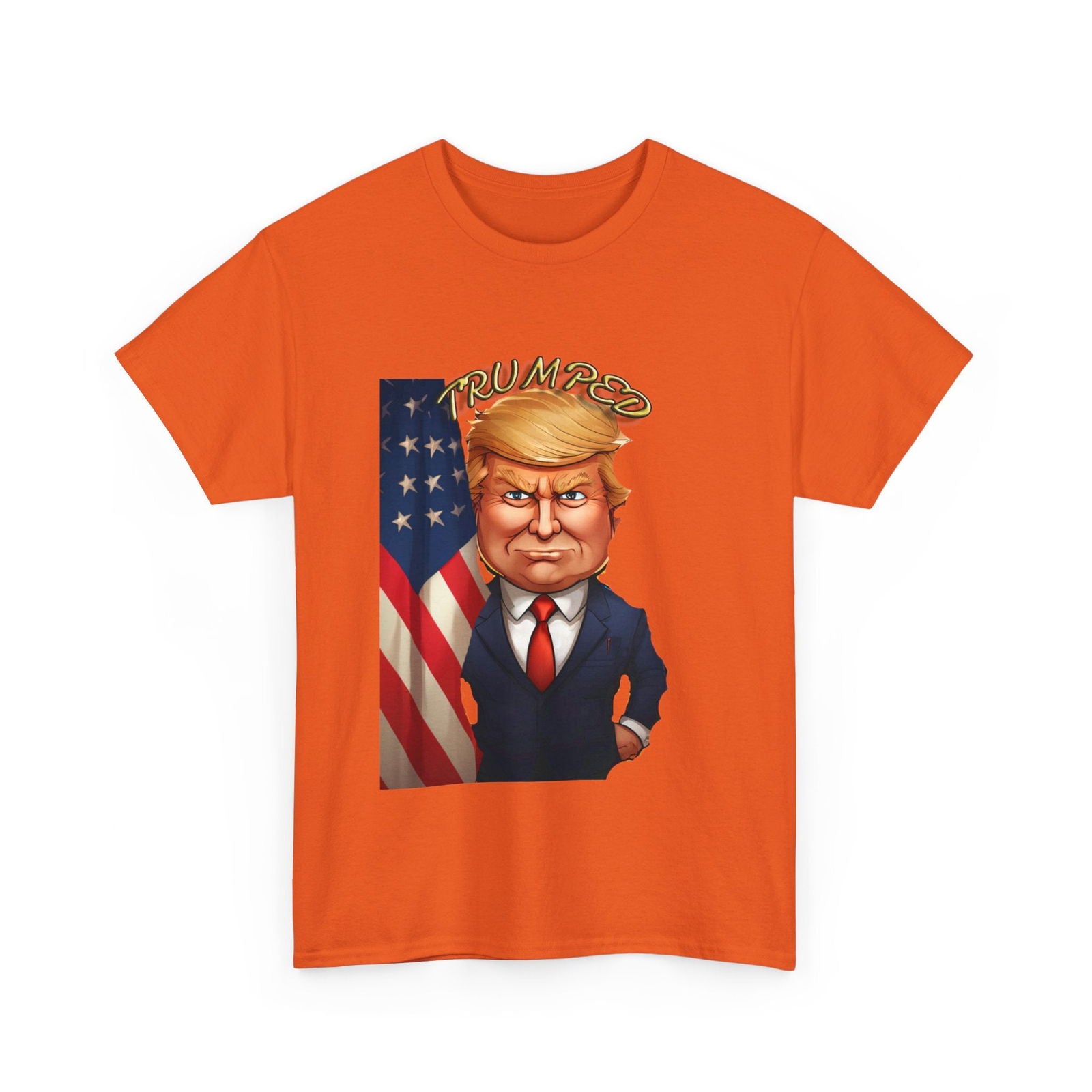 Trump'ed 2 Unisex Heavy Cotton Tee - S-Mart Shop Smart Treasures