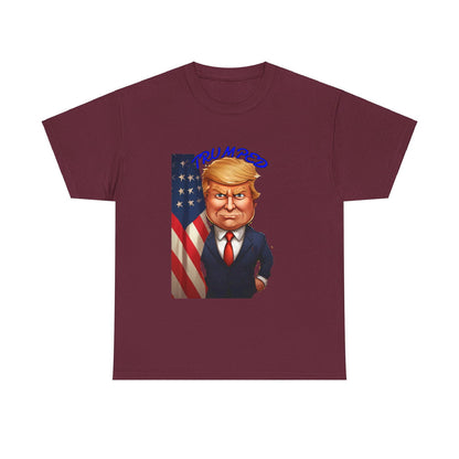 Trump'ed Unisex Heavy Cotton Tee - S-Mart Shop Smart Treasures