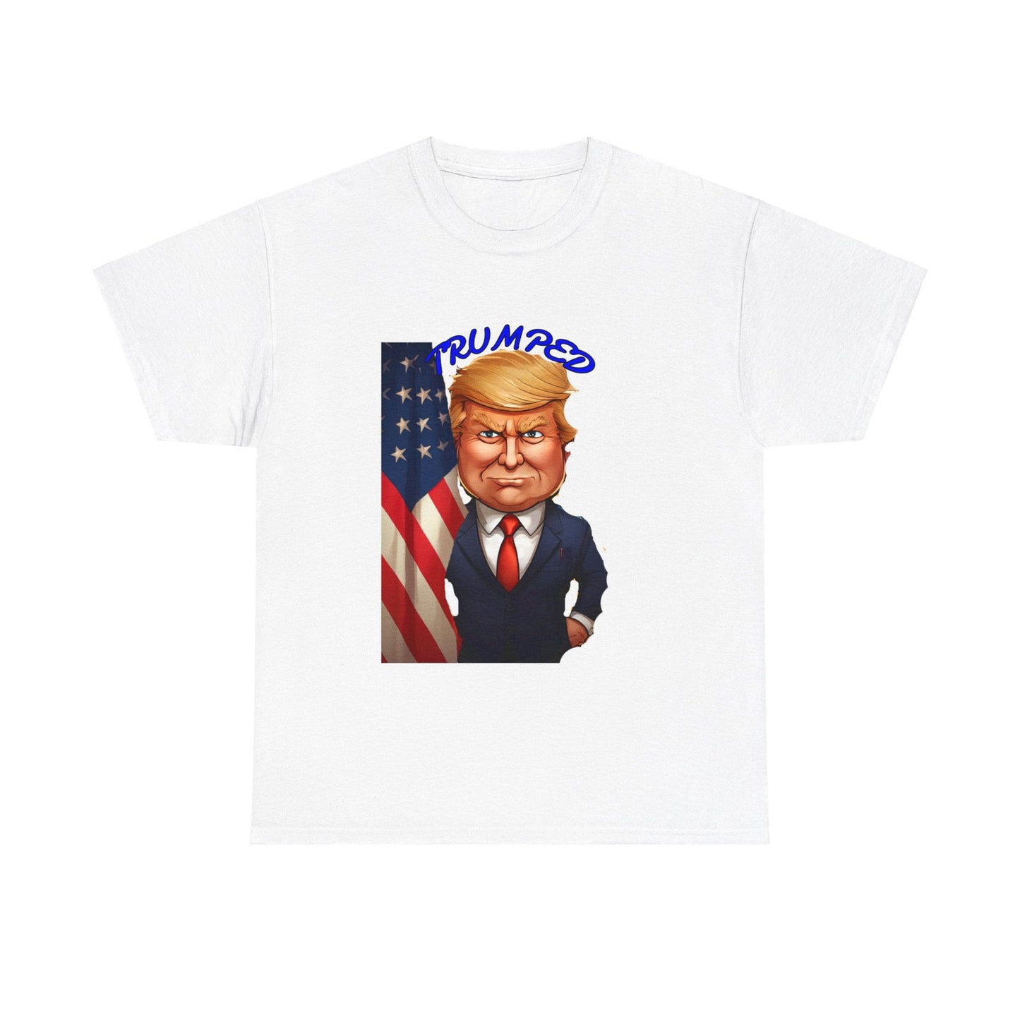 Trump'ed Unisex Heavy Cotton Tee - S-Mart Shop Smart Treasures