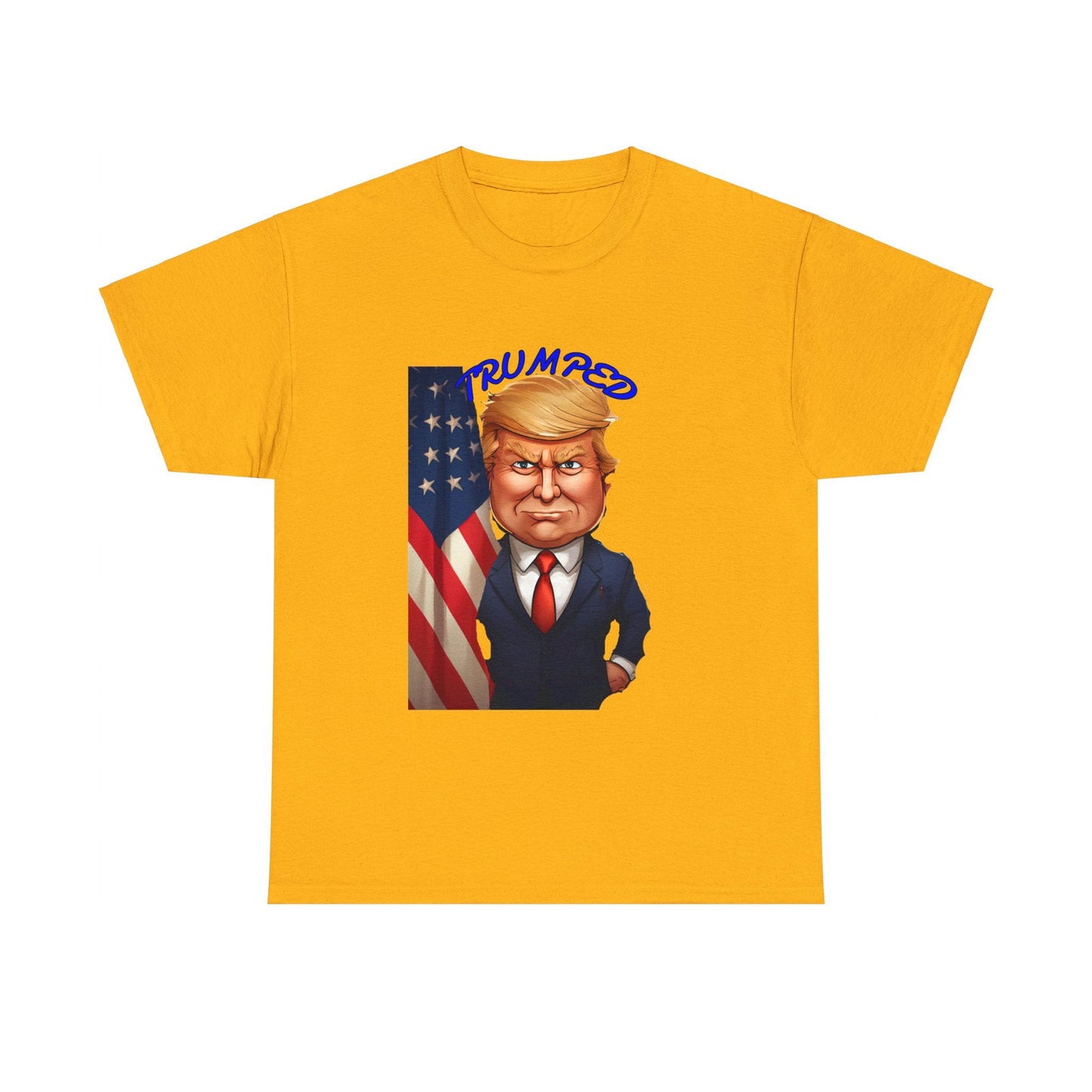Trump'ed Unisex Heavy Cotton Tee - S-Mart Shop Smart Treasures