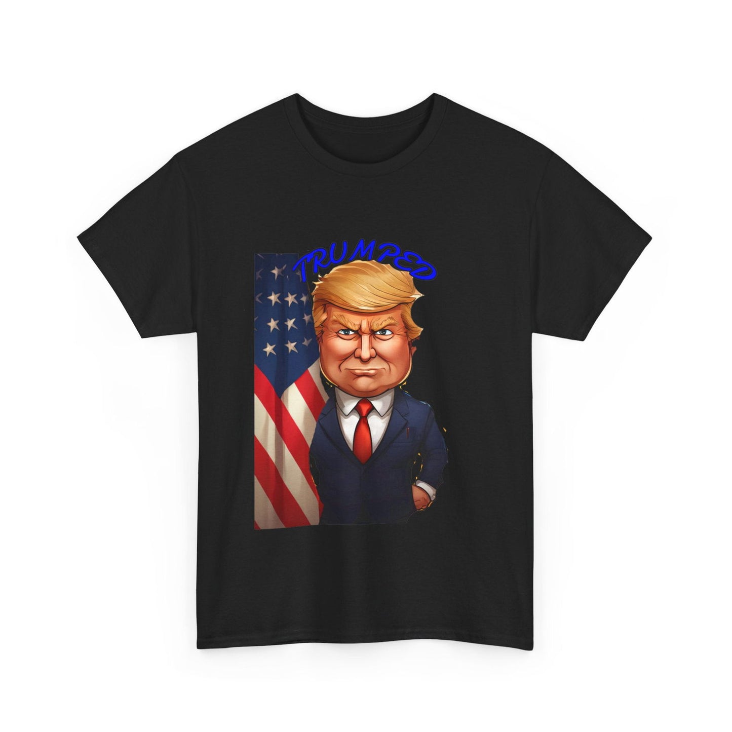 Trump'ed Unisex Heavy Cotton Tee - S-Mart Shop Smart Treasures