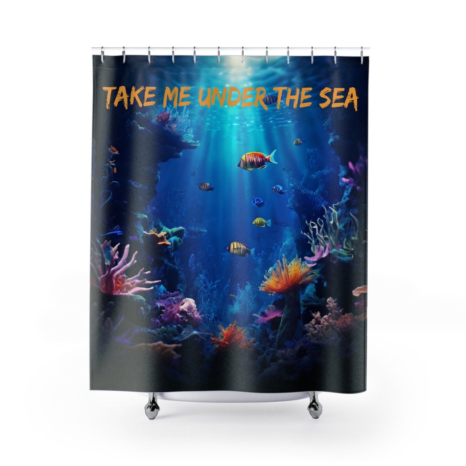 Under The Sea Shower Curtains - S-Mart Shop Smart Treasures