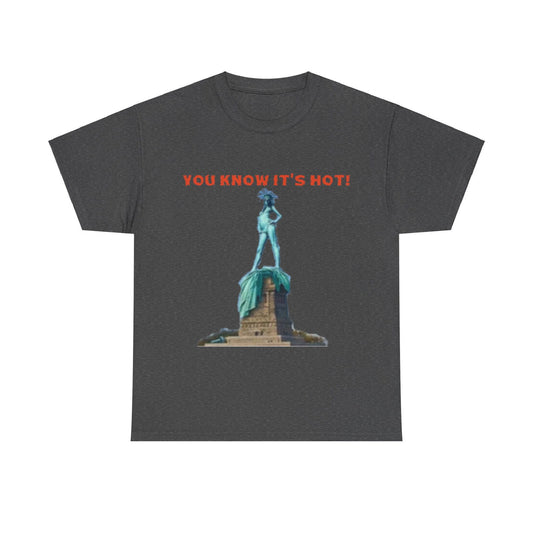 Unisex Heavy Cotton Tee - S-Mart Shop Smart Treasures