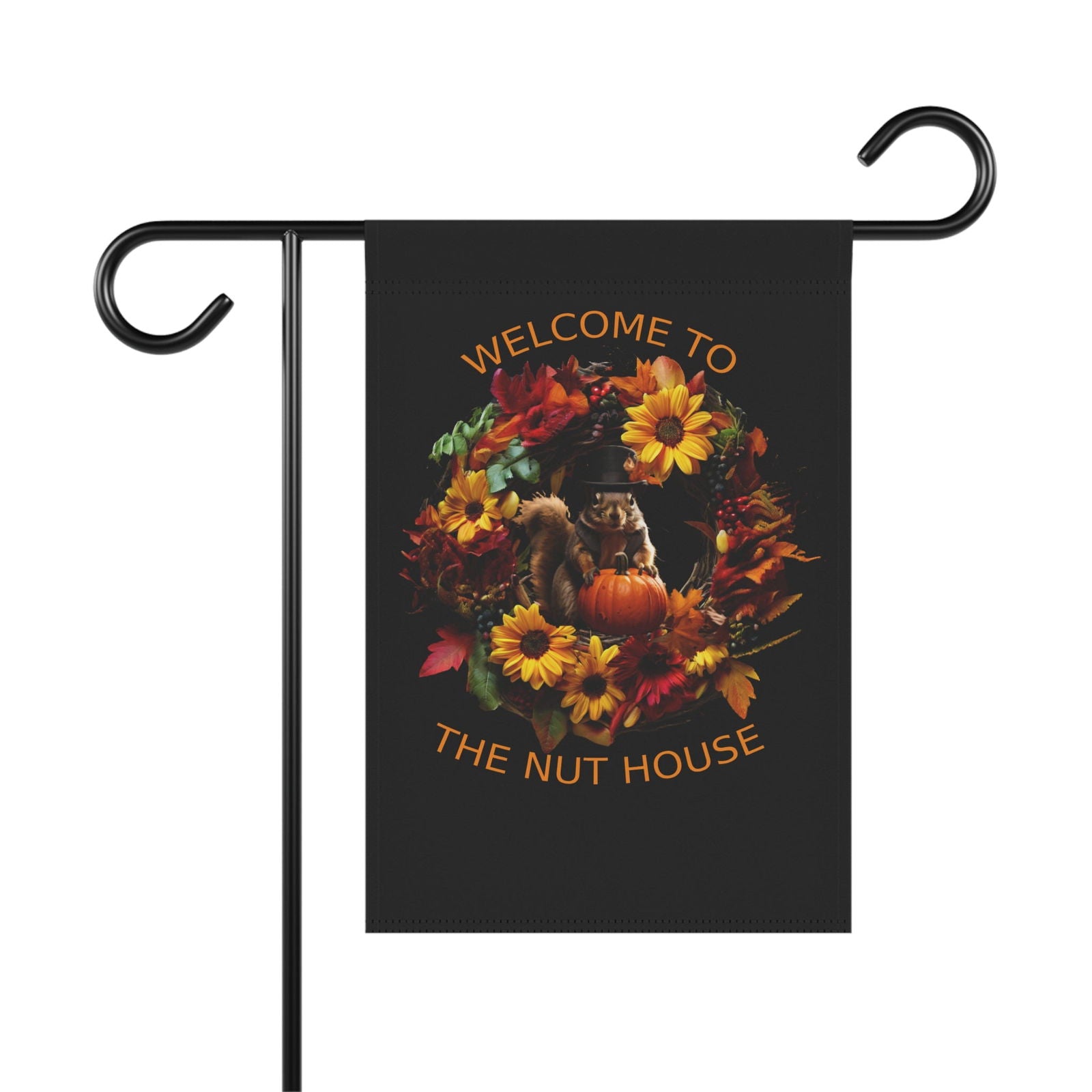 Welcome To The Nut House Garden & House Banner - S-Mart Shop Smart Treasures