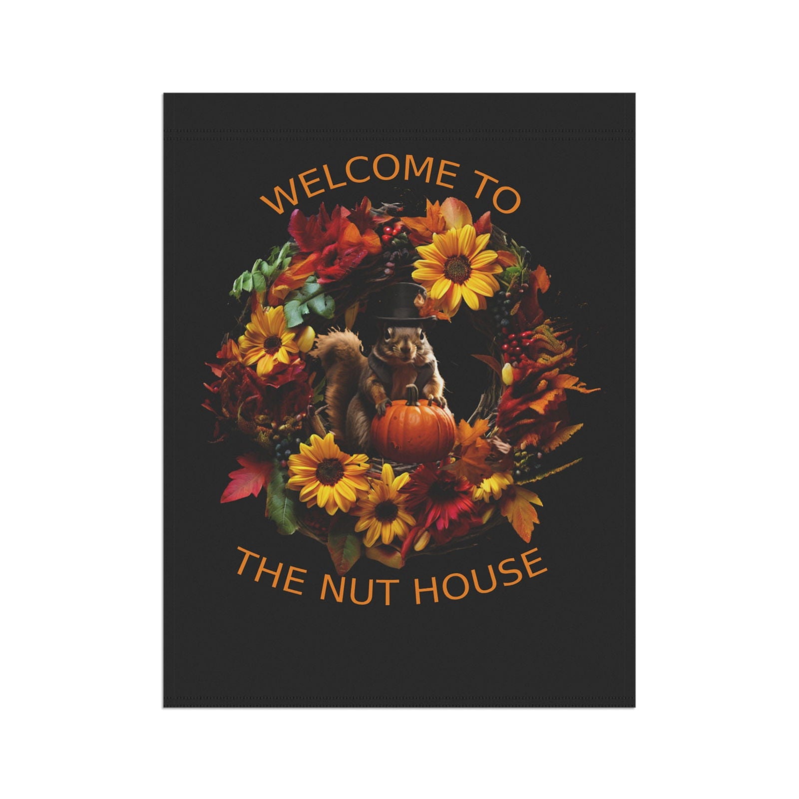 Welcome To The Nut House Garden & House Banner - S-Mart Shop Smart Treasures