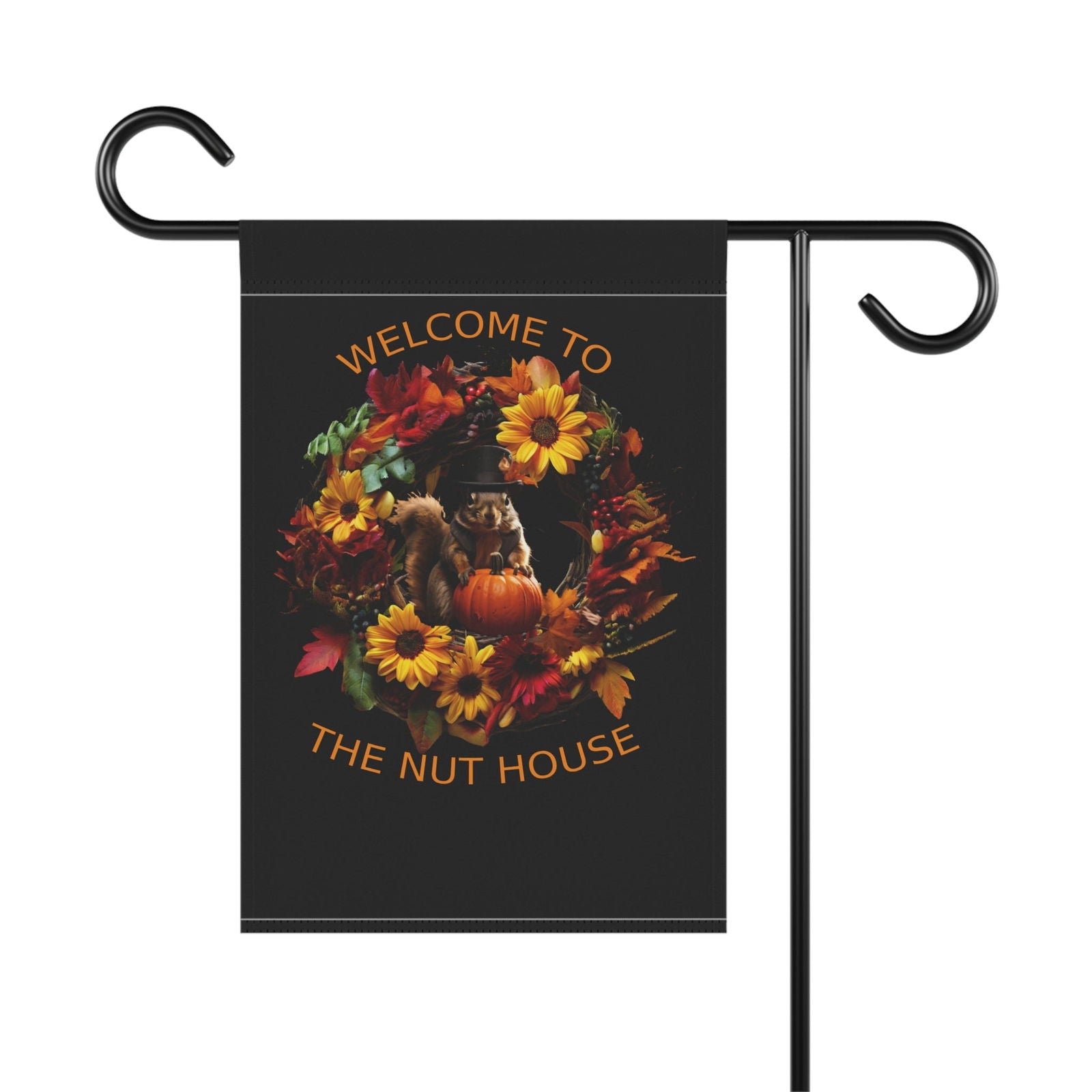 Welcome To The Nut House Garden & House Banner - S-Mart Shop Smart Treasures