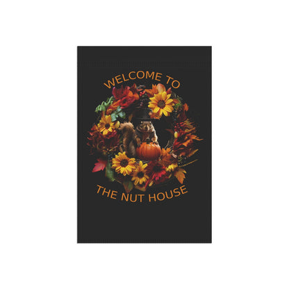 Welcome To The Nut House Garden & House Banner - S-Mart Shop Smart Treasures
