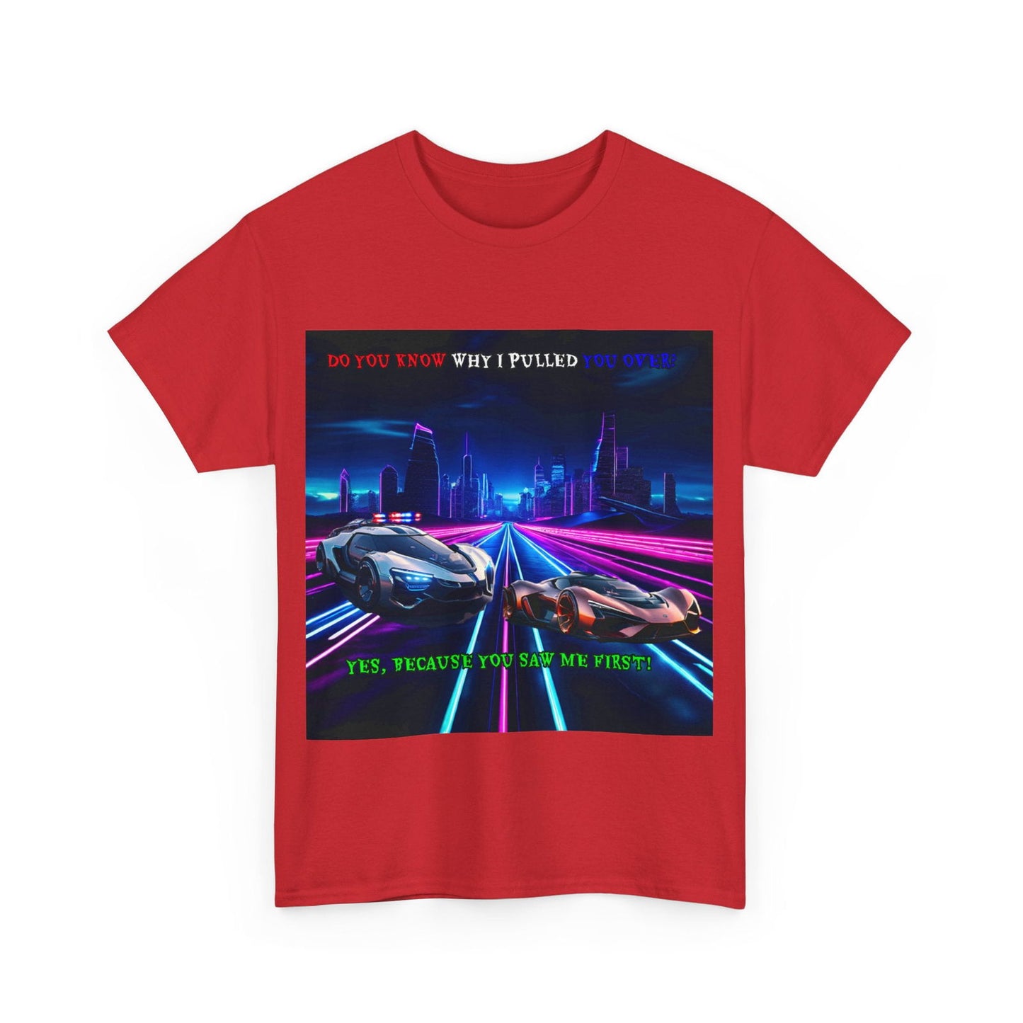You Saw Me First Unisex Heavy Cotton Tee - S-Mart Shop Smart Treasures