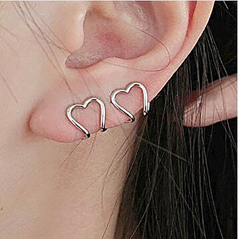 Creative Simple Non-pierced Ear Clip Five-piece Set