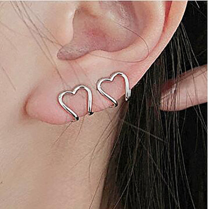 Creative Simple Non-pierced Ear Clip Five-piece Set