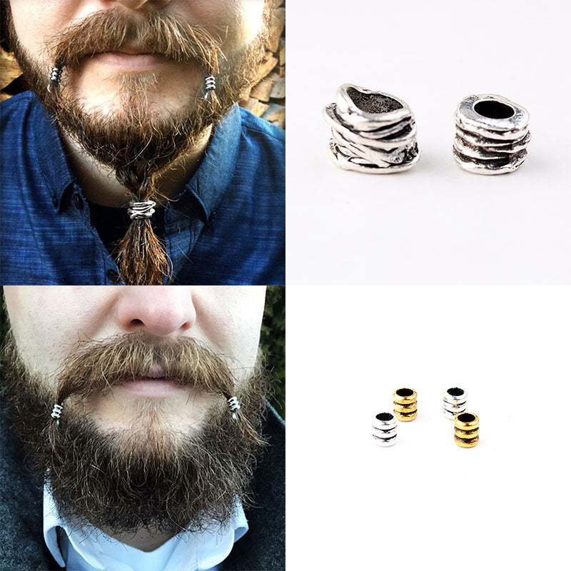 Skull Skull Decorative Beard Ring