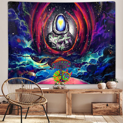 Hanging Alien Printed Background Cloth