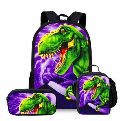 Backpack Dinosaur Schoolbag Children's Meal Bag