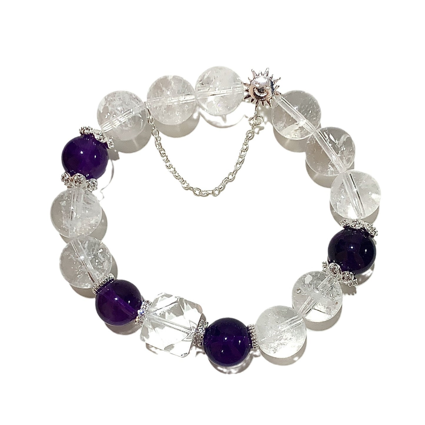 DIKAI Natural Crystal Bracelet DIY Niche Original