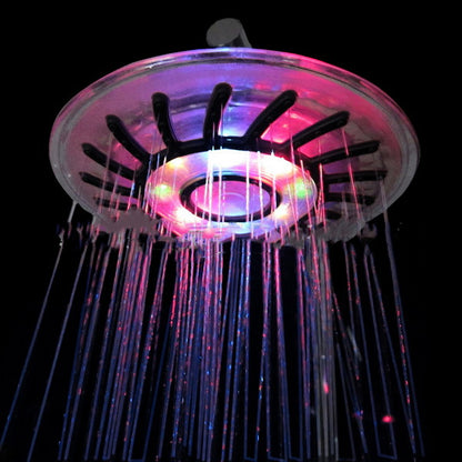 Colorful LED With Four Colors And 8 Inches Shower Head