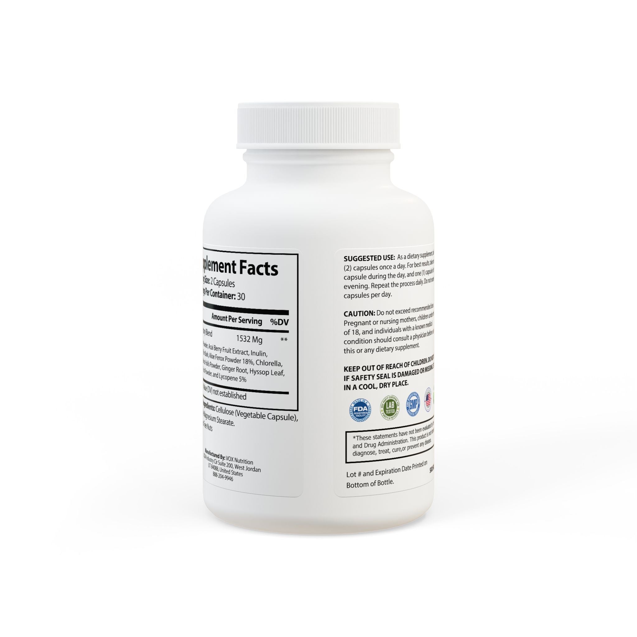 Acai Berry Complex Supplement (60 Capsules) - S-Mart Shop Smart Treasures