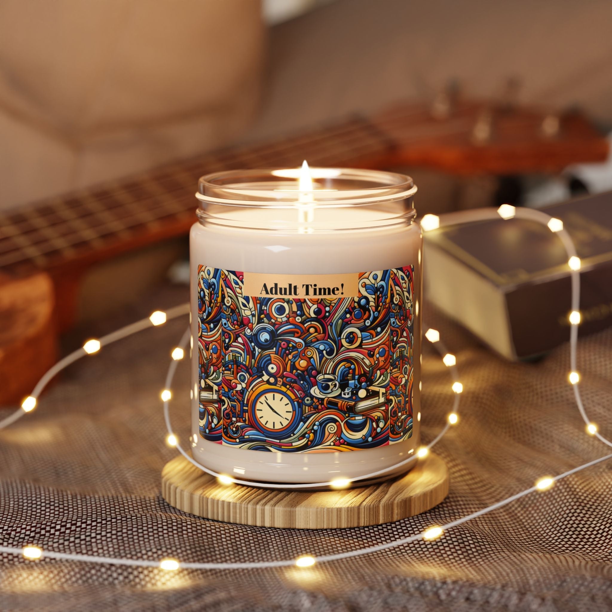 Adult Time Inspired Scented Soy Candle - Perfect for Relaxation and Home Decor - S-Mart Shop Smart Treasures