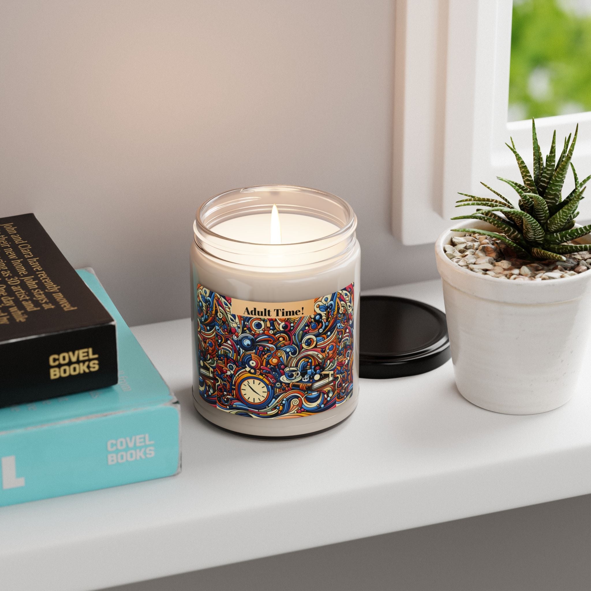 Adult Time Inspired Scented Soy Candle - Perfect for Relaxation and Home Decor - S-Mart Shop Smart Treasures