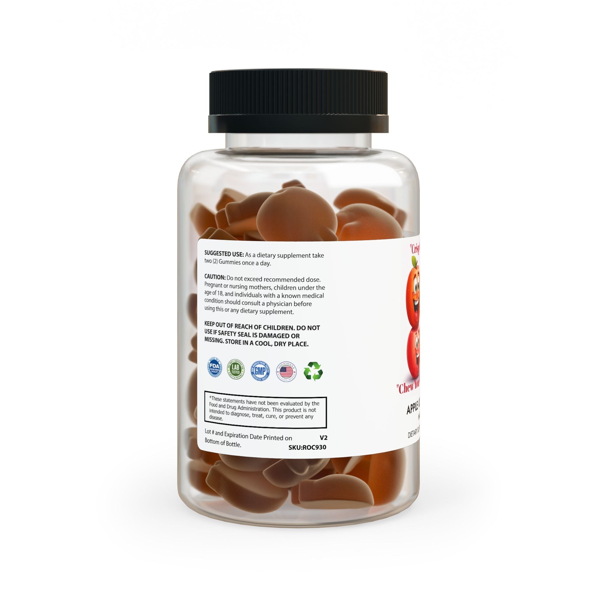 Apple Cider Vinegar Gummies (60 Gummies) - S-Mart Shop Smart Treasures