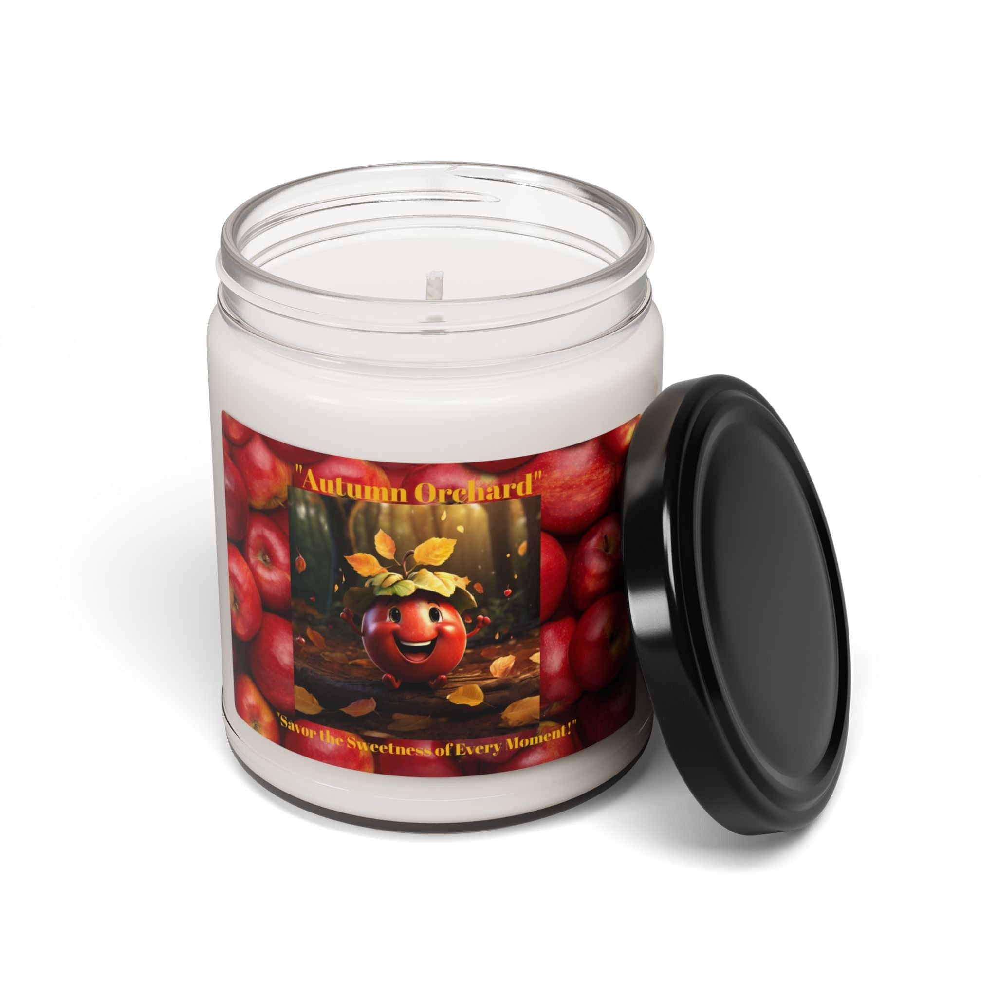 Autumn Orchard Scented Soy Candle - 9oz | Cozy Fall Vibes - S-Mart Shop Smart Treasures