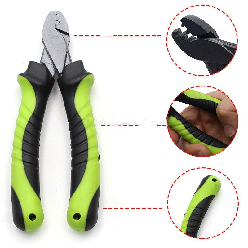 Outdoor Wild Fishing Cable Cutters Sea Fishing Pliers Lure Fishing Pliers X45D