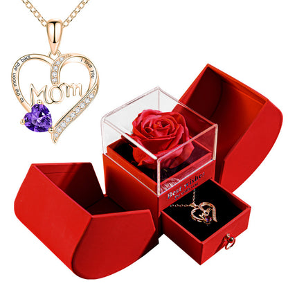 Christmas Jewelry Box Necklace Suit