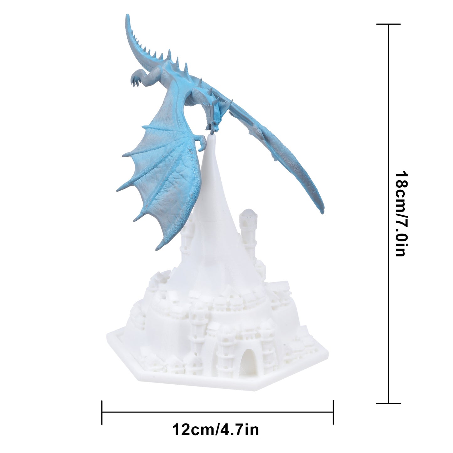 3d Printing Dynamic Balance Dragon Desk Lamp Breathing Led Night Light