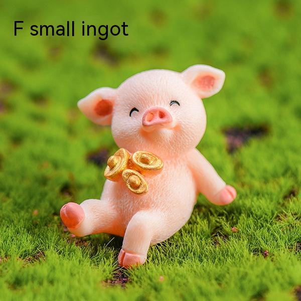 Fortune Pig Resin Decorations Crafts