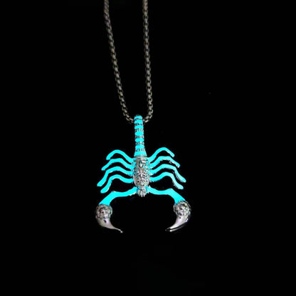 Glow Scorpion Necklace Men's And Women's Fashion