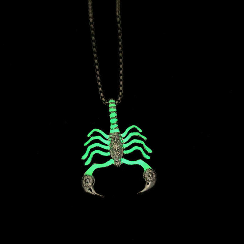 Glow Scorpion Necklace Men's And Women's Fashion