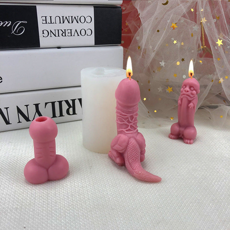 Adult age 18 plus Creative Scented Candle Silicone Mold