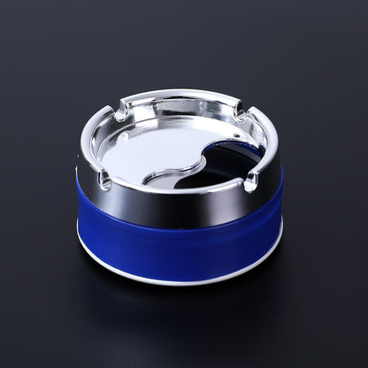 Sealed Windproof Stainless Steel Ash Tray