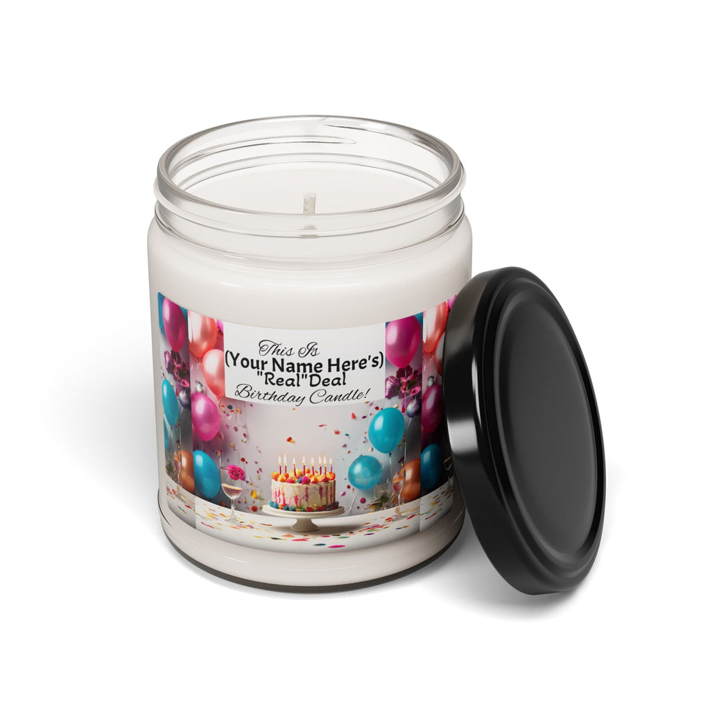 Birthday Celebration Customizable Your Name Here Candle - S-Mart Shop Smart Treasures