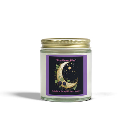 Blackberry Bliss Scented Candle - Coconut Apricot Wax, 4oz & 9oz - S-Mart Shop Smart Treasures