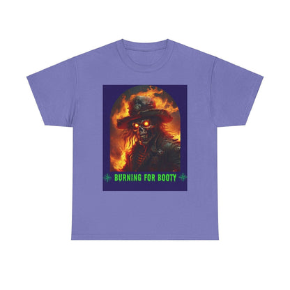 Burning for Booty Halloween Unisex Heavy Cotton Tee - S-Mart Shop Smart Treasures