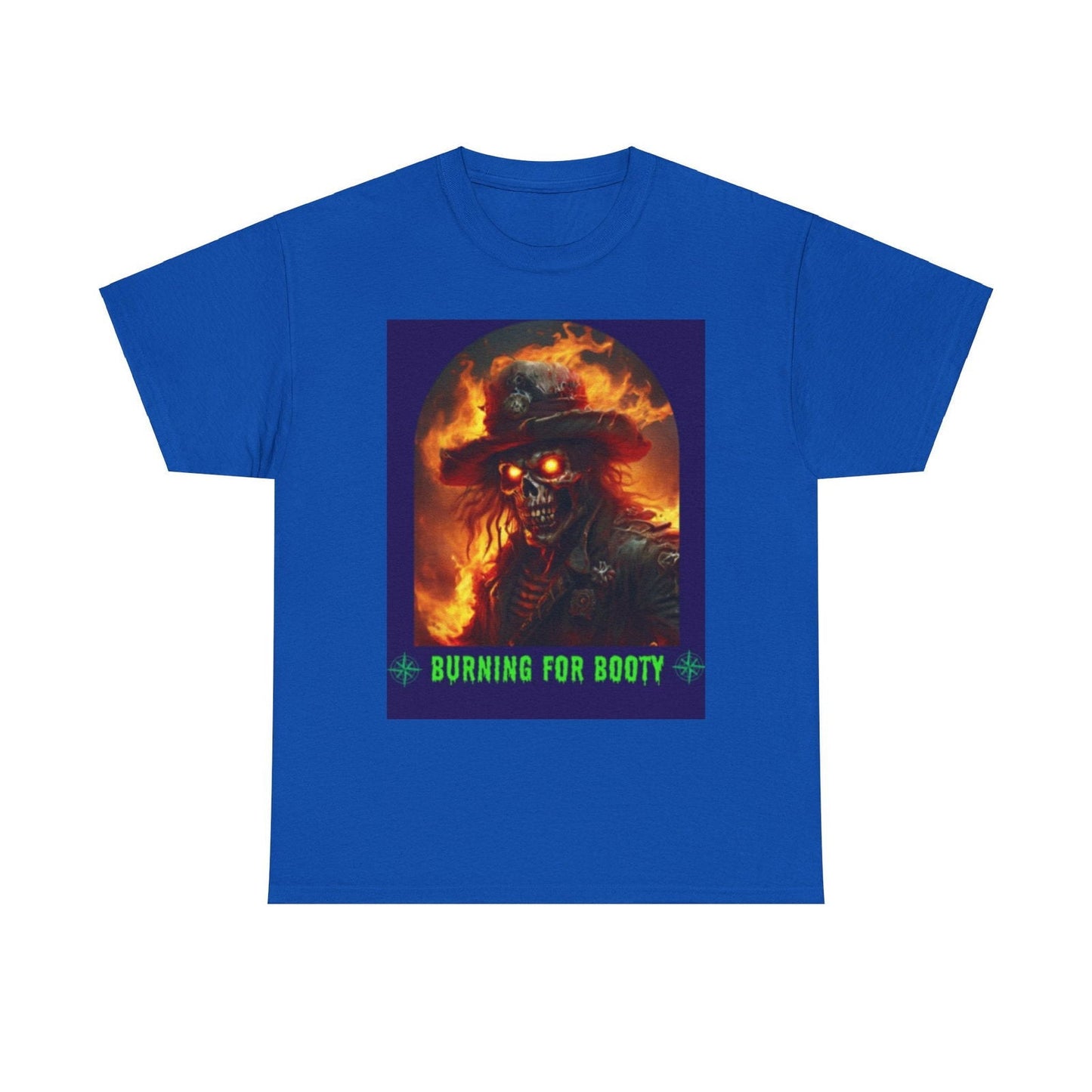 Burning for Booty Halloween Unisex Heavy Cotton Tee - S-Mart Shop Smart Treasures