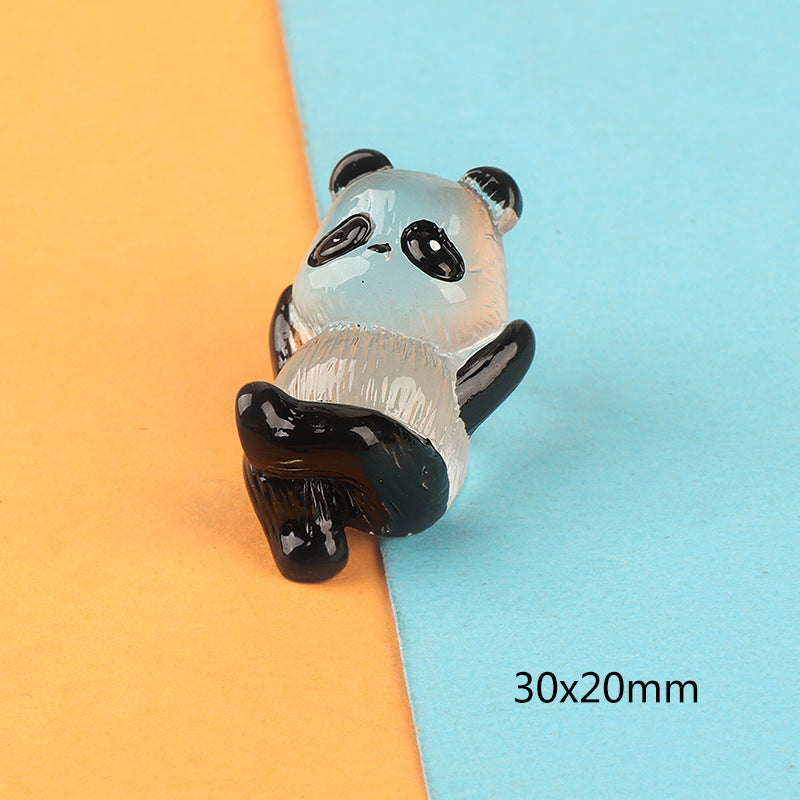 Small Night Lamp Panda Pendant Material