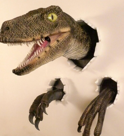 Dinosaur Resin Ornaments With Wall Atmosphere