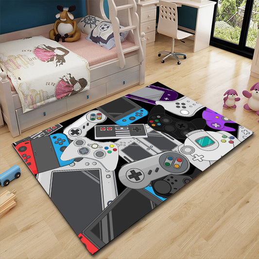 Video Game Living Room Carpet Mat Game Theme