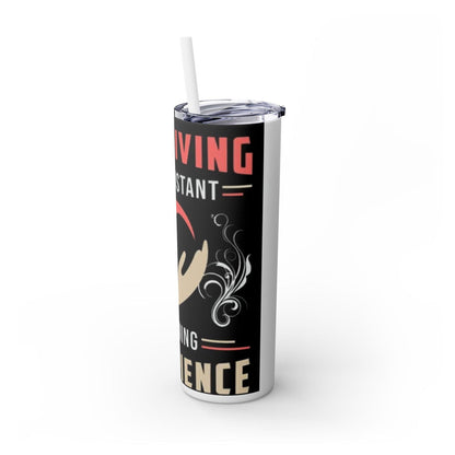 Care Giving Skinny Tumbler with Straw, 20oz - S-Mart Shop Smart Treasures