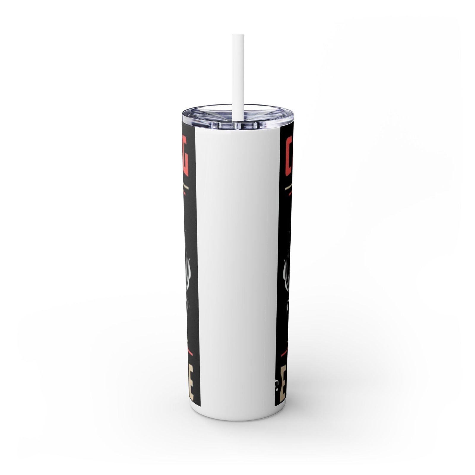 Care Giving Skinny Tumbler with Straw, 20oz - S-Mart Shop Smart Treasures