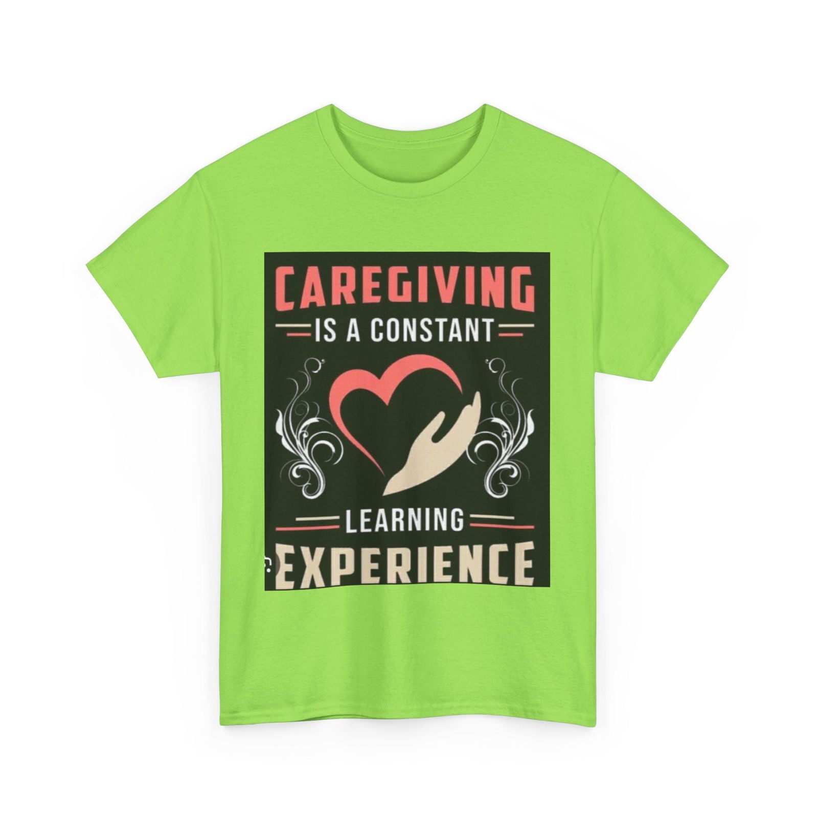 Care Giving Unisex Heavy Cotton Tee - S-Mart Shop Smart Treasures
