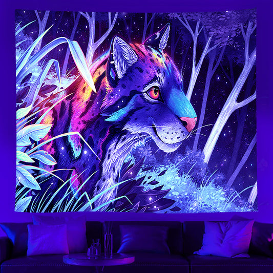 Luminous Psychedelic Tapestry Amazon Wall Tapestry Hanging Wall Background Cloth