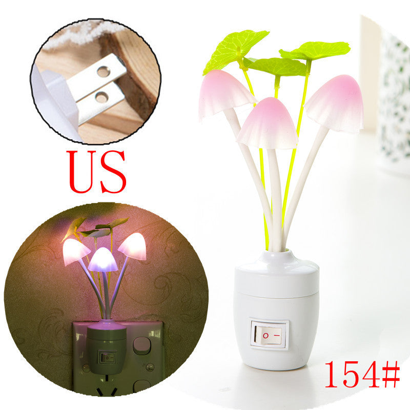 Light Control Dream Mushroom Led Night Light