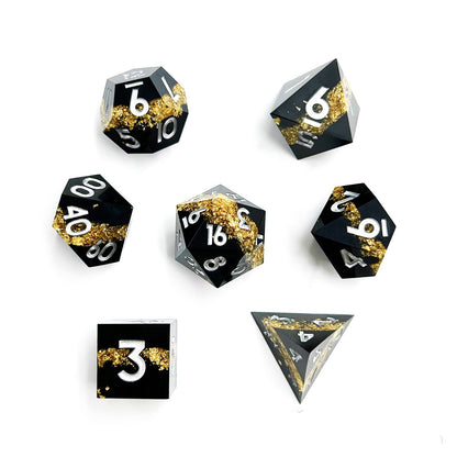 Black Clip Resin COC Running Dice