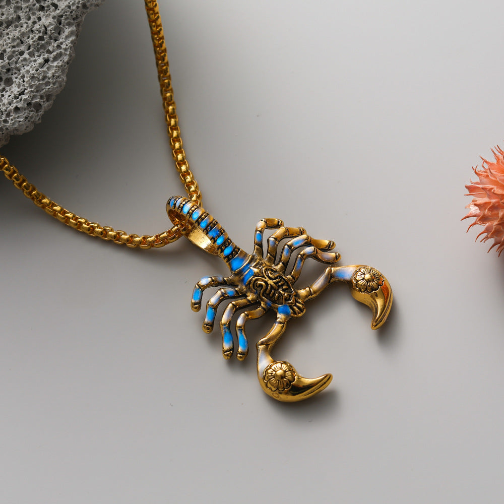 Fashion Glow Poison Scorpion Pendant